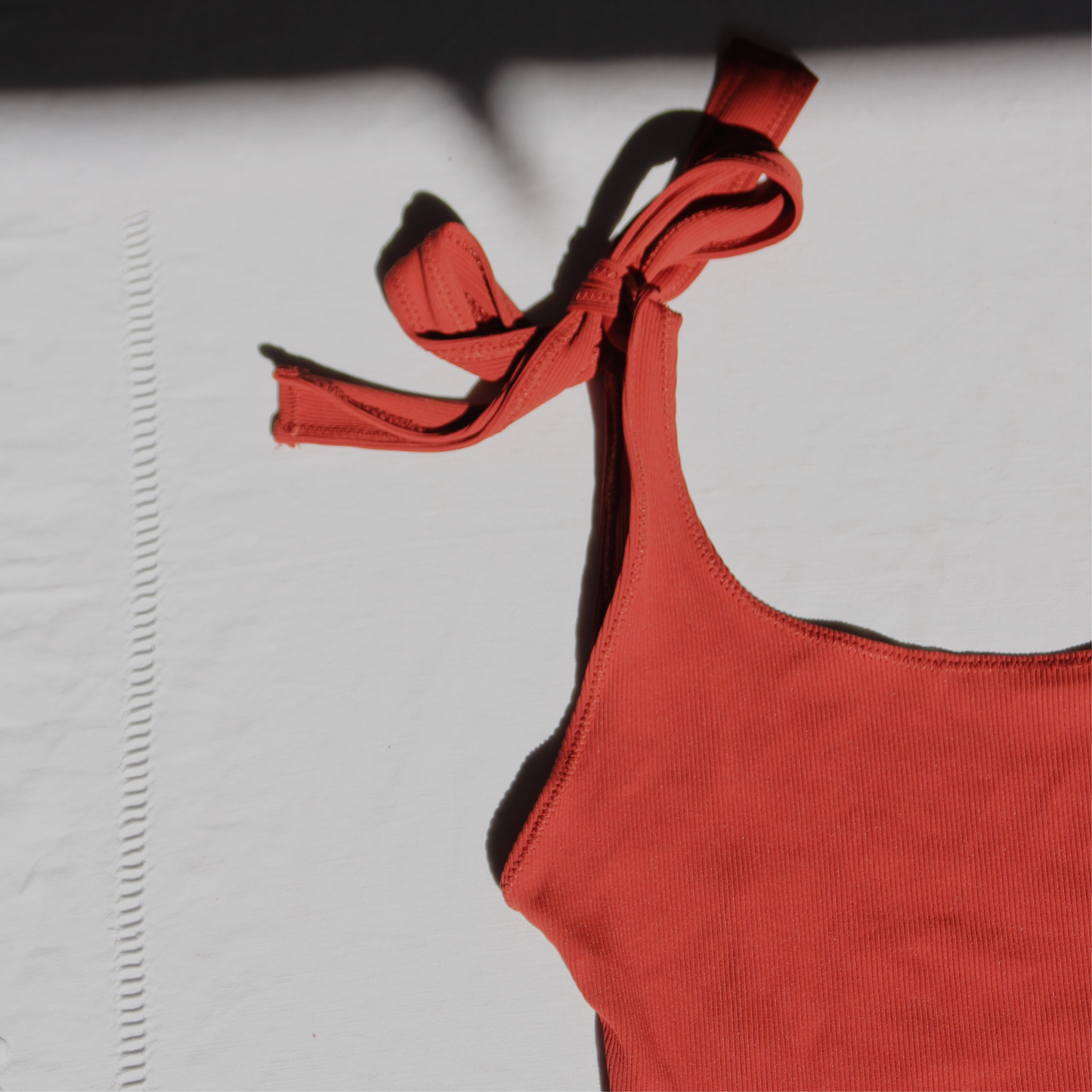 MAILLOT UNE PIÈCE TERRACOTA