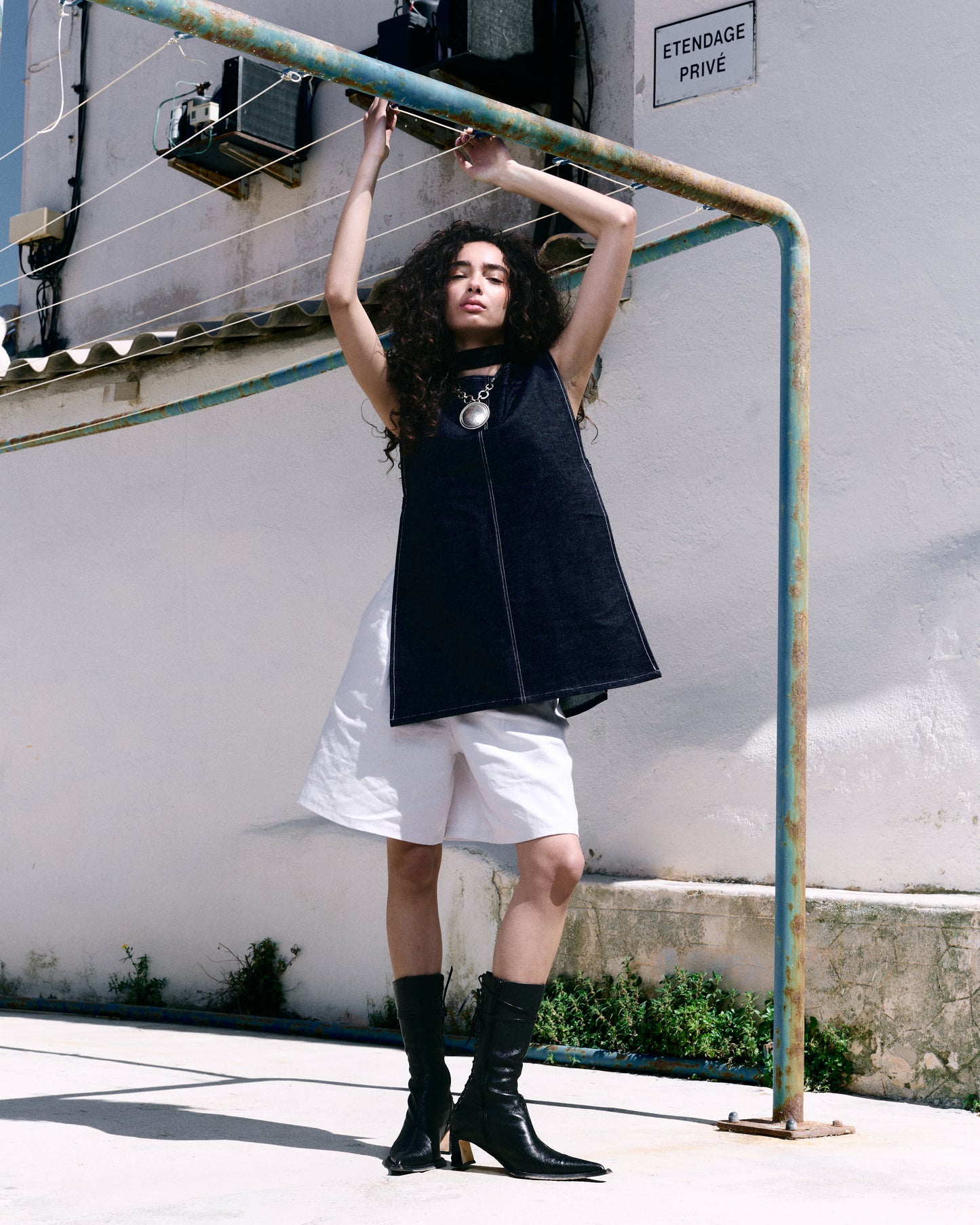 TABLIER DENIM JAPONAIS