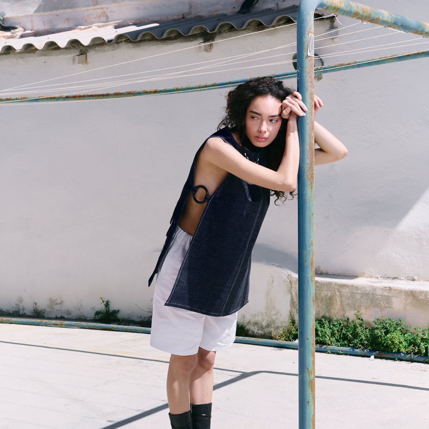TABLIER DENIM JAPONAIS