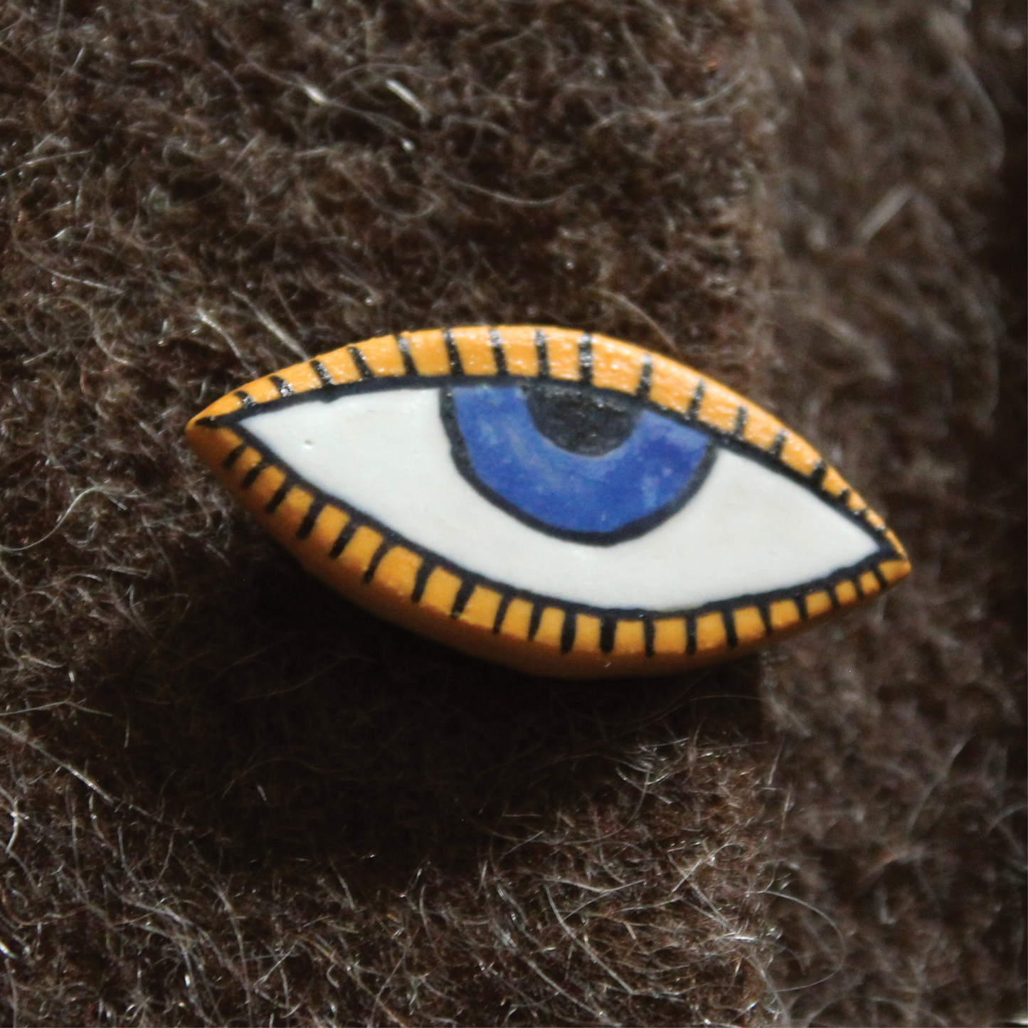 EYES ON MILITARY BLANKET