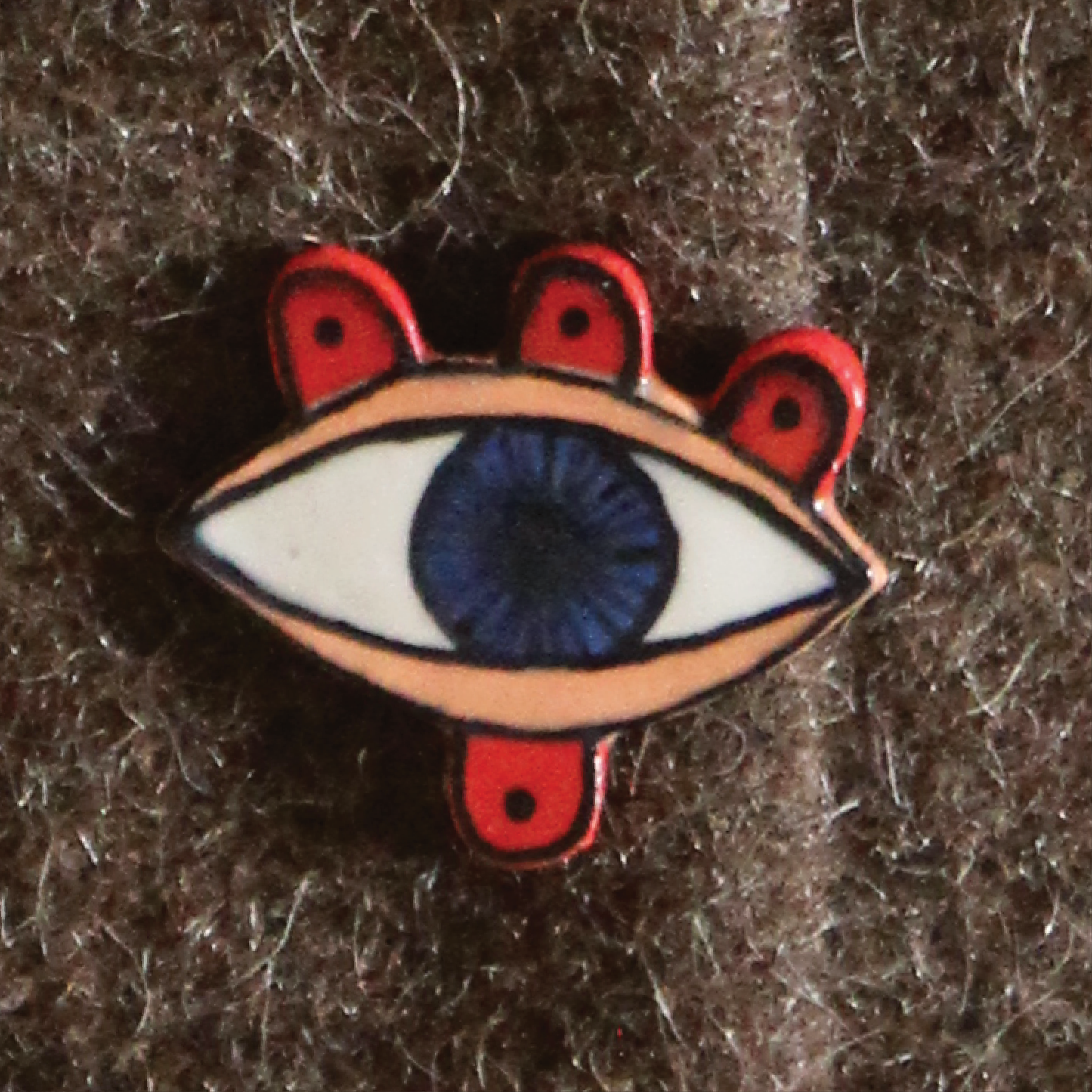 EYES ON MILITARY BLANKET