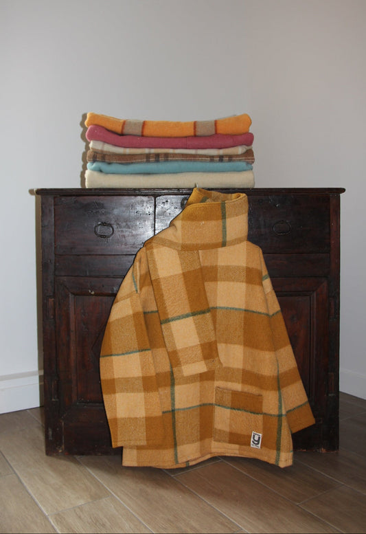 MANTEAU-PULL & ÉCHARPE - APPLE PIE