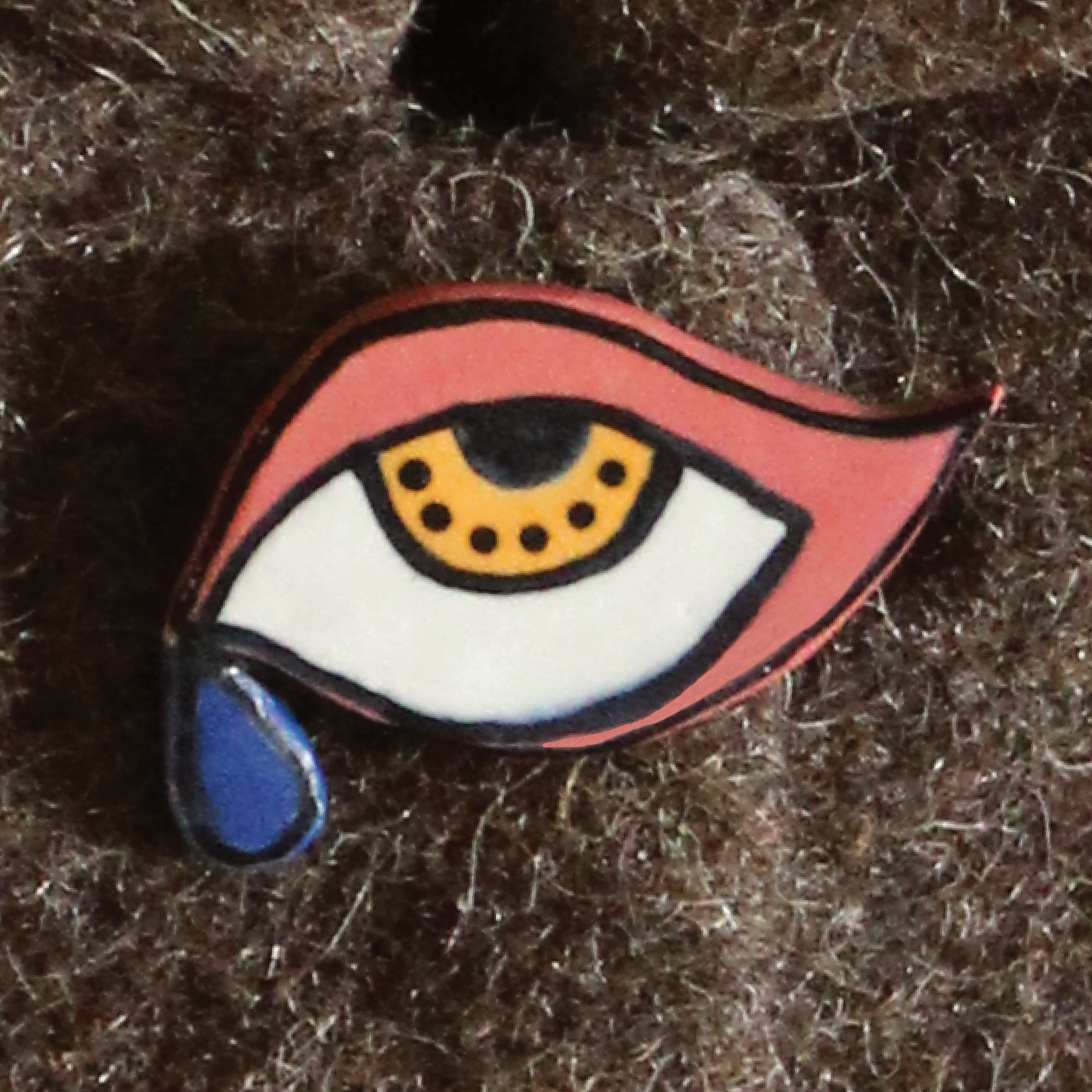 EYES ON MILITARY BLANKET