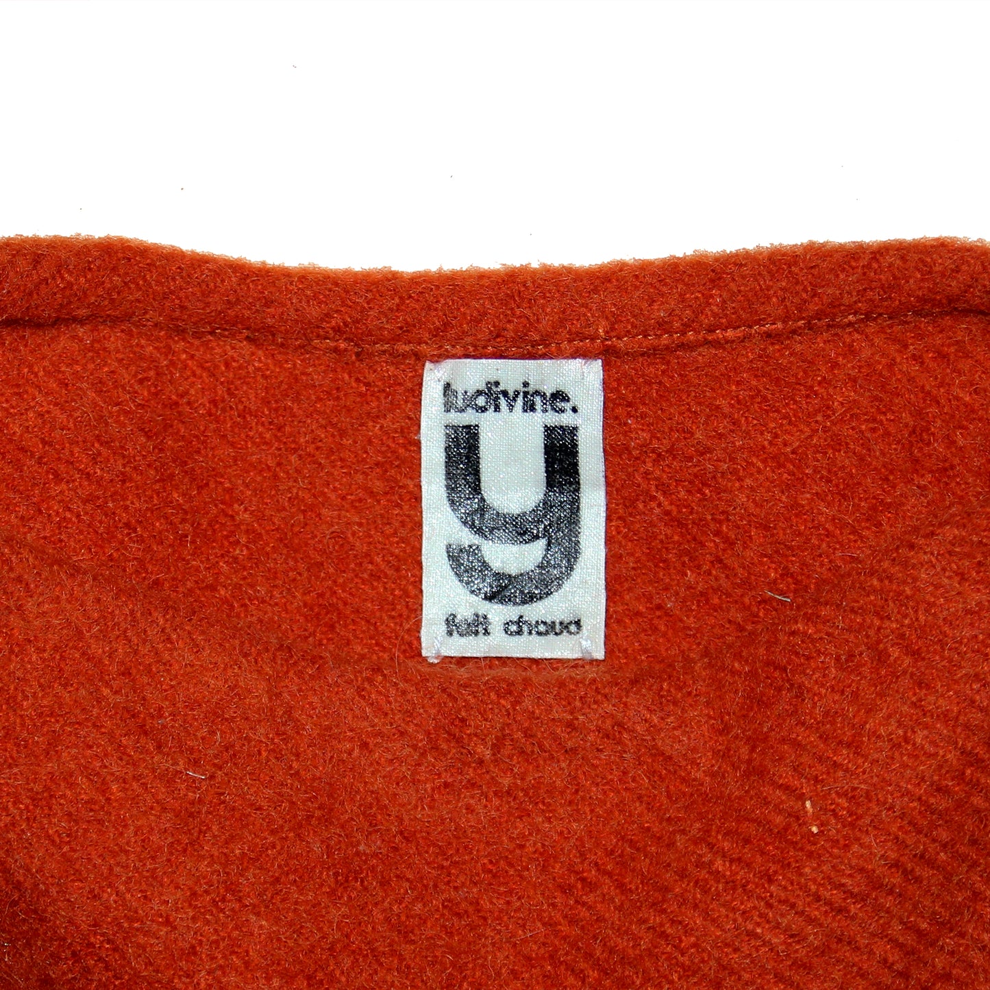 PULL AVEC ÉCHARPE ORANGE