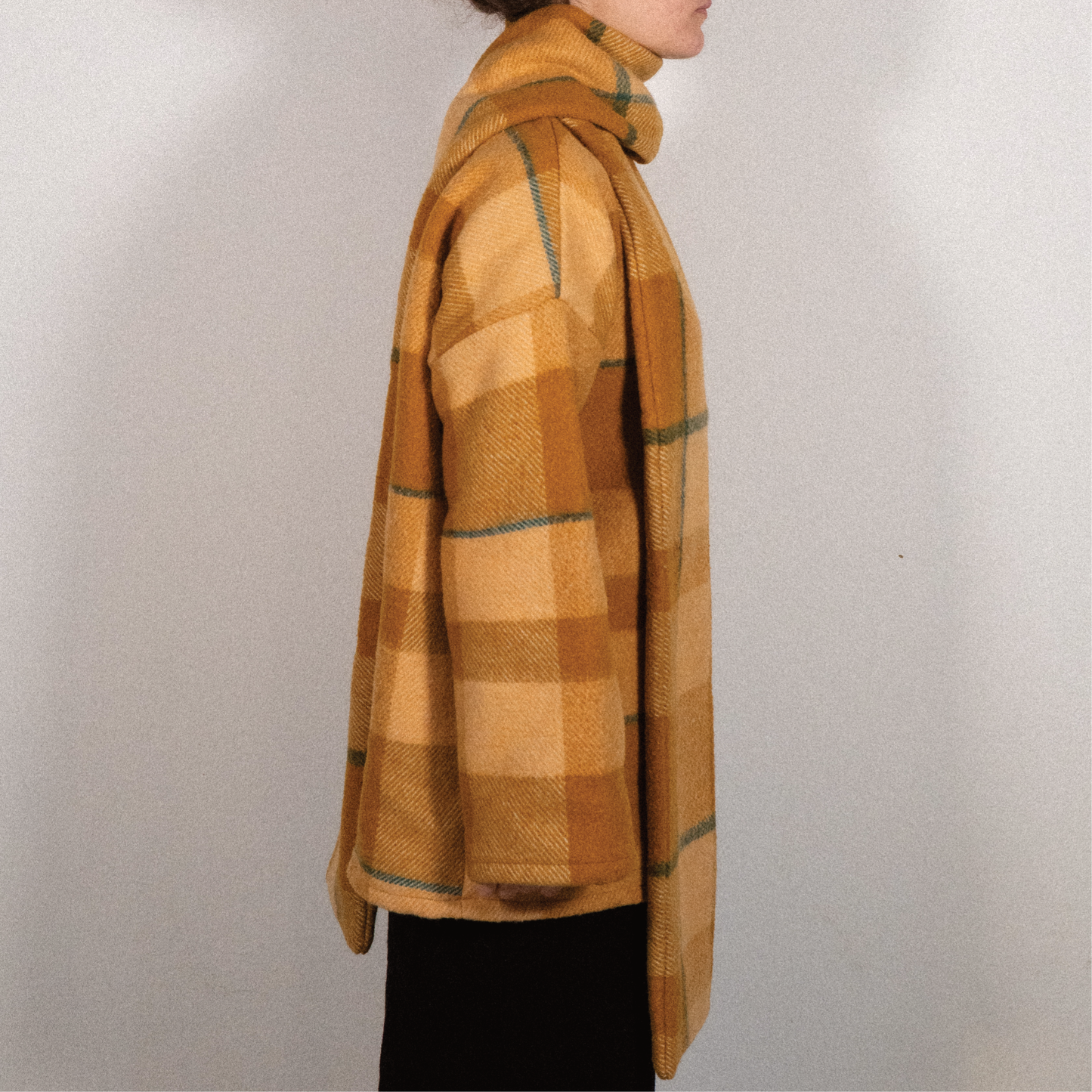 MANTEAU-PULL & ÉCHARPE - APPLE PIE