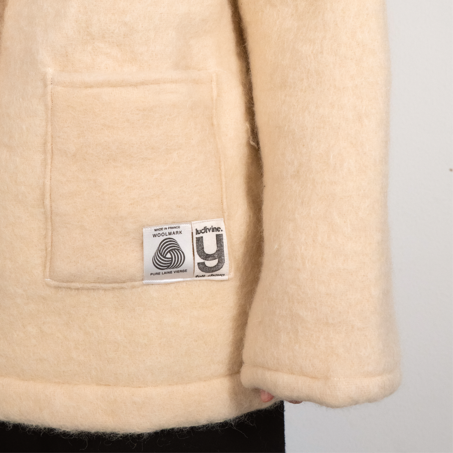 MANTEAU-PULL & ÉCHARPE - BEURRE N°2