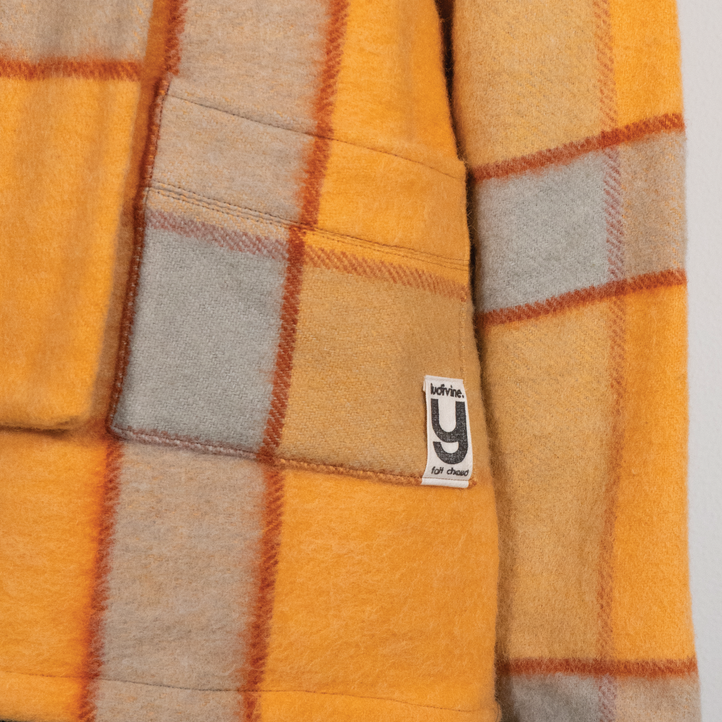 MANTEAU-PULL & ÉCHARPE - CLÉMENTINE