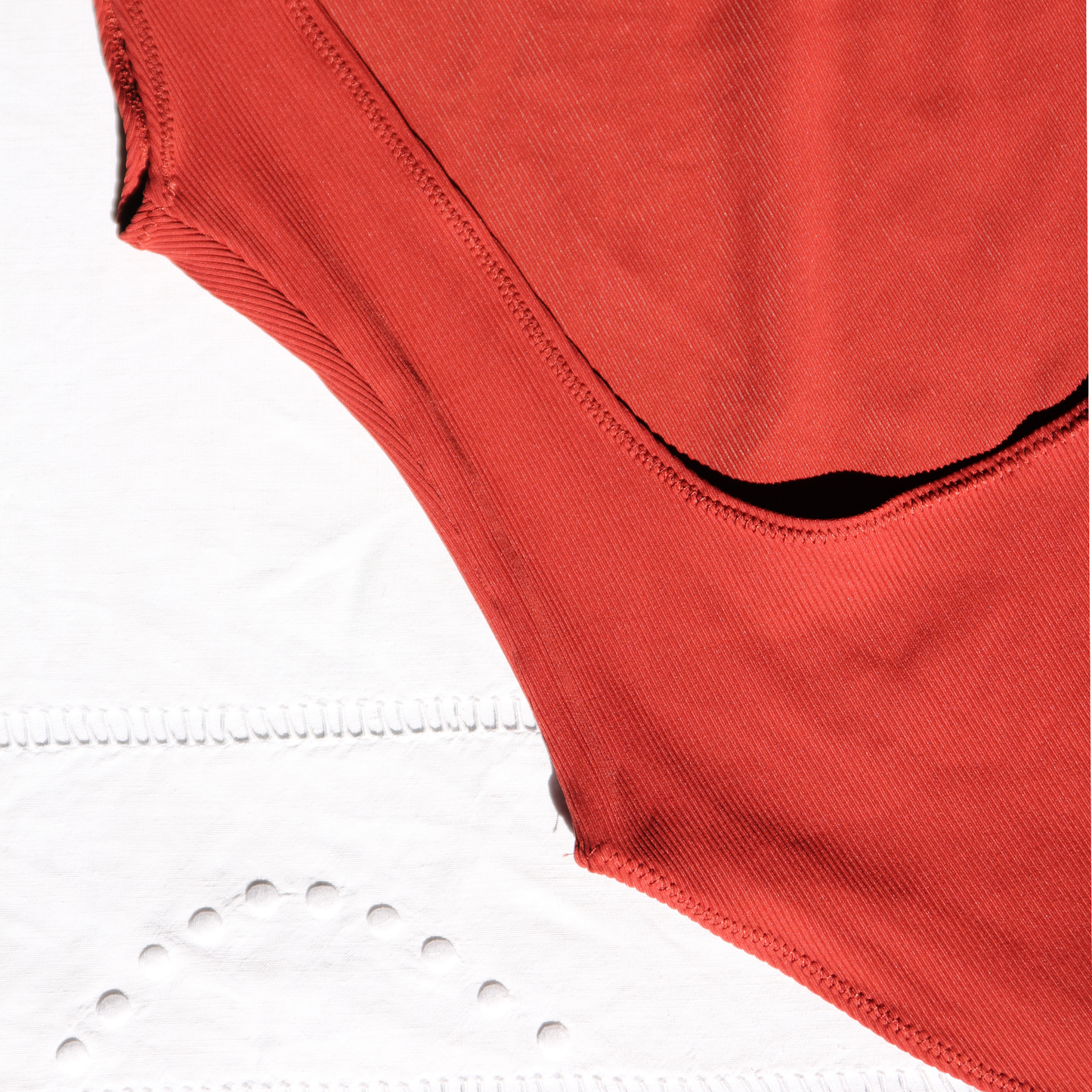 MAILLOT UNE PIÈCE TERRACOTA