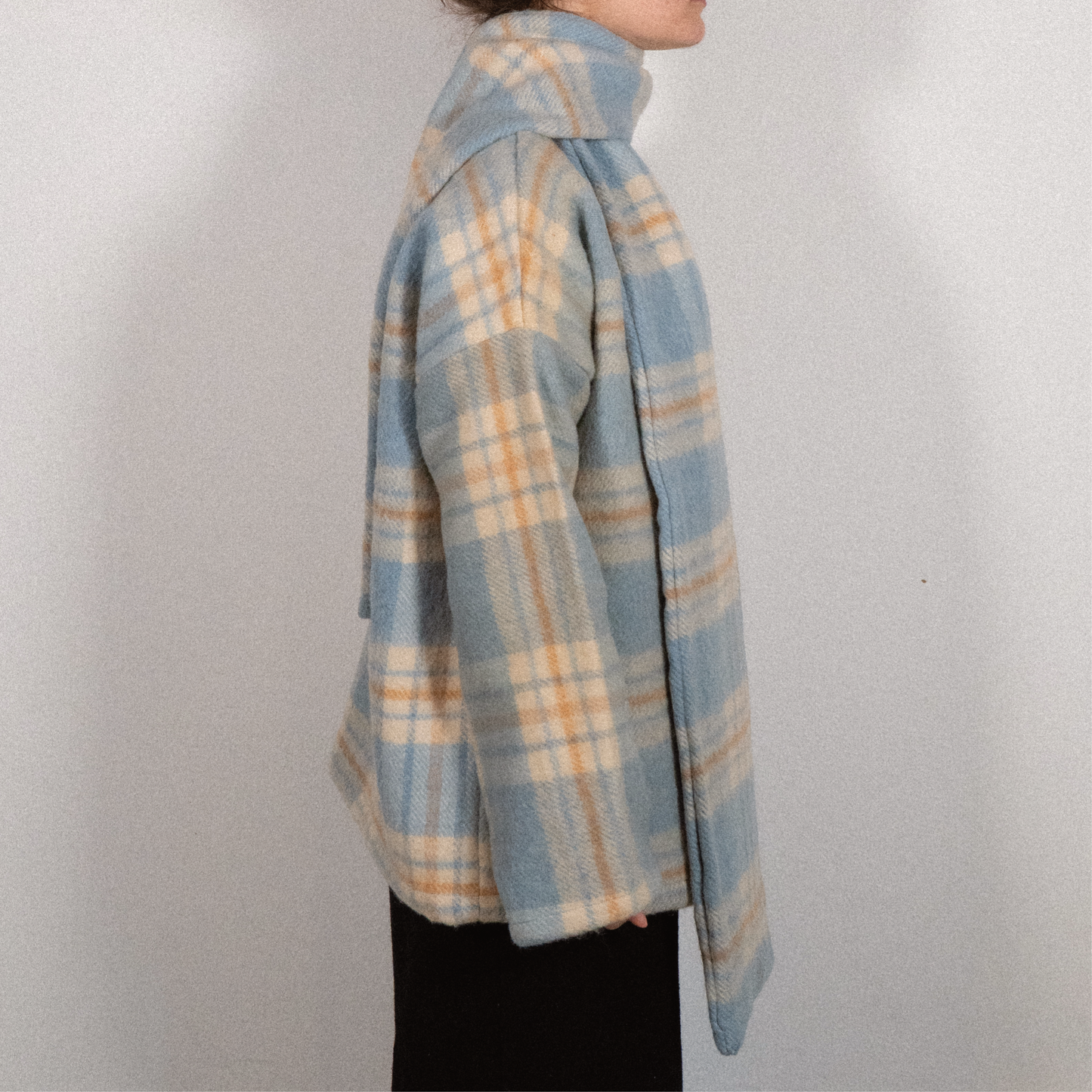 MANTEAU-PULL & ÉCHARPE - MÉSANGE