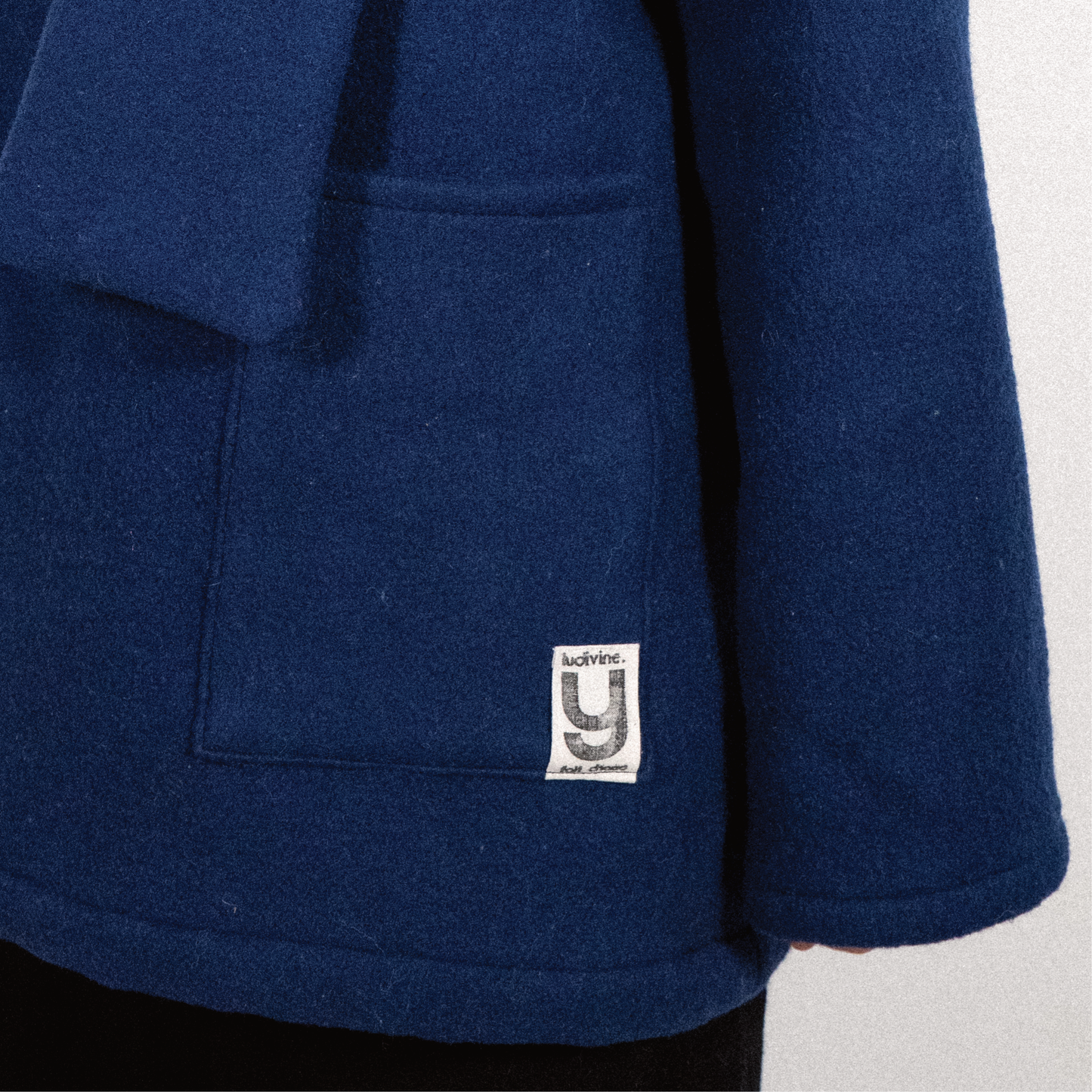 MANTEAU-PULL & ÉCHARPE - MYRTILLE