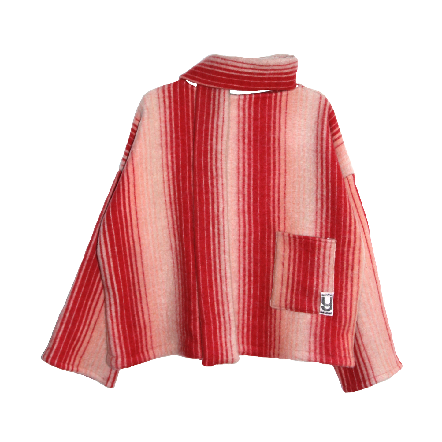 MANTEAU-PULL & ÉCHARPE - GUIMAUVE