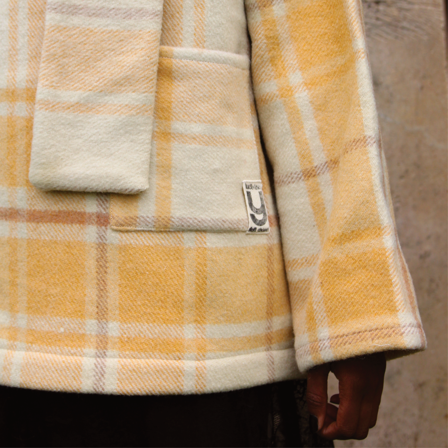 MANTEAU-PULL & ÉCHARPE - BUTTERNUT