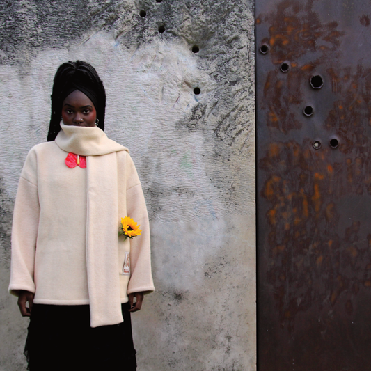 MANTEAU-PULL & ÉCHARPE - COMTÉ