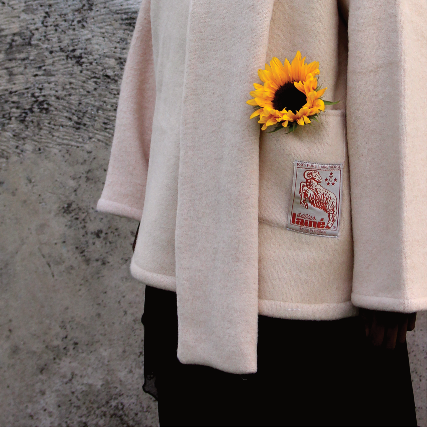 MANTEAU-PULL & ÉCHARPE - COMTÉ