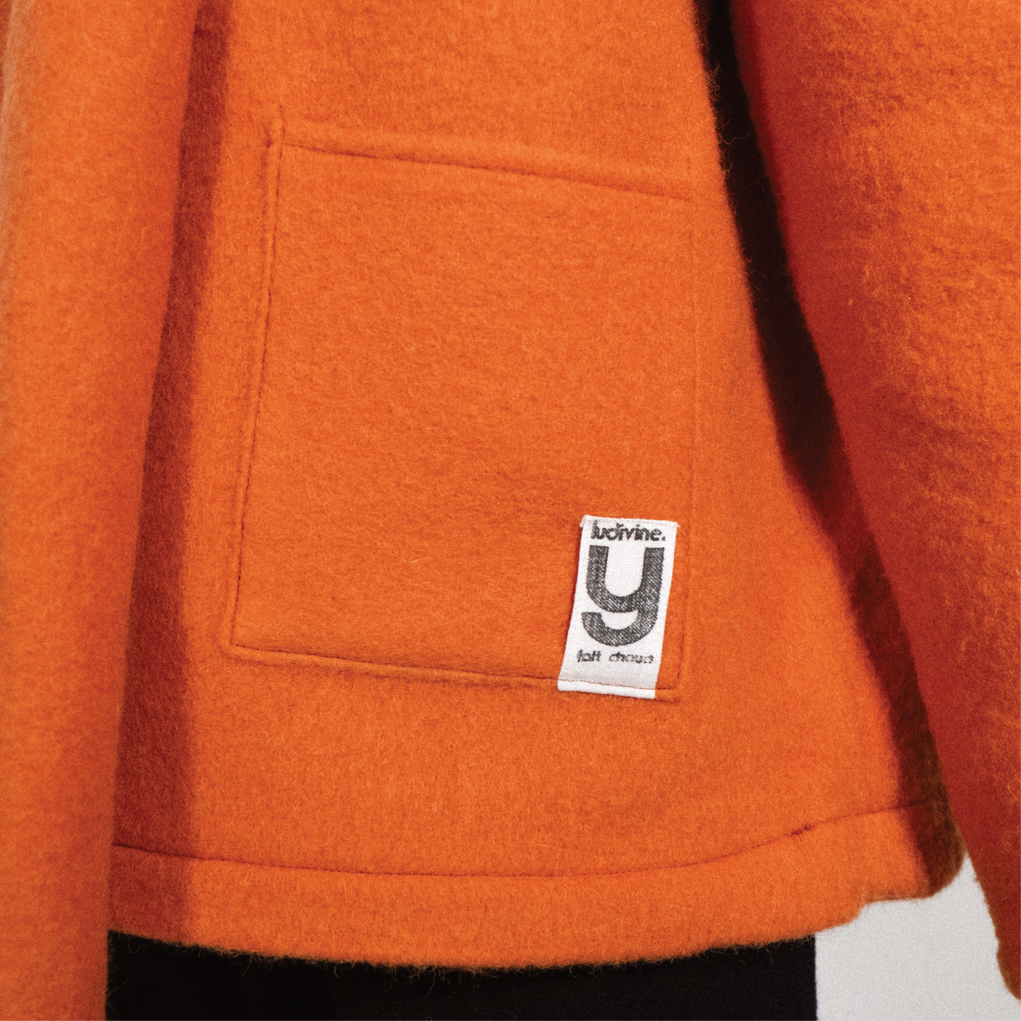 MANTEAU-PULL & ÉCHARPE - CAROTTE