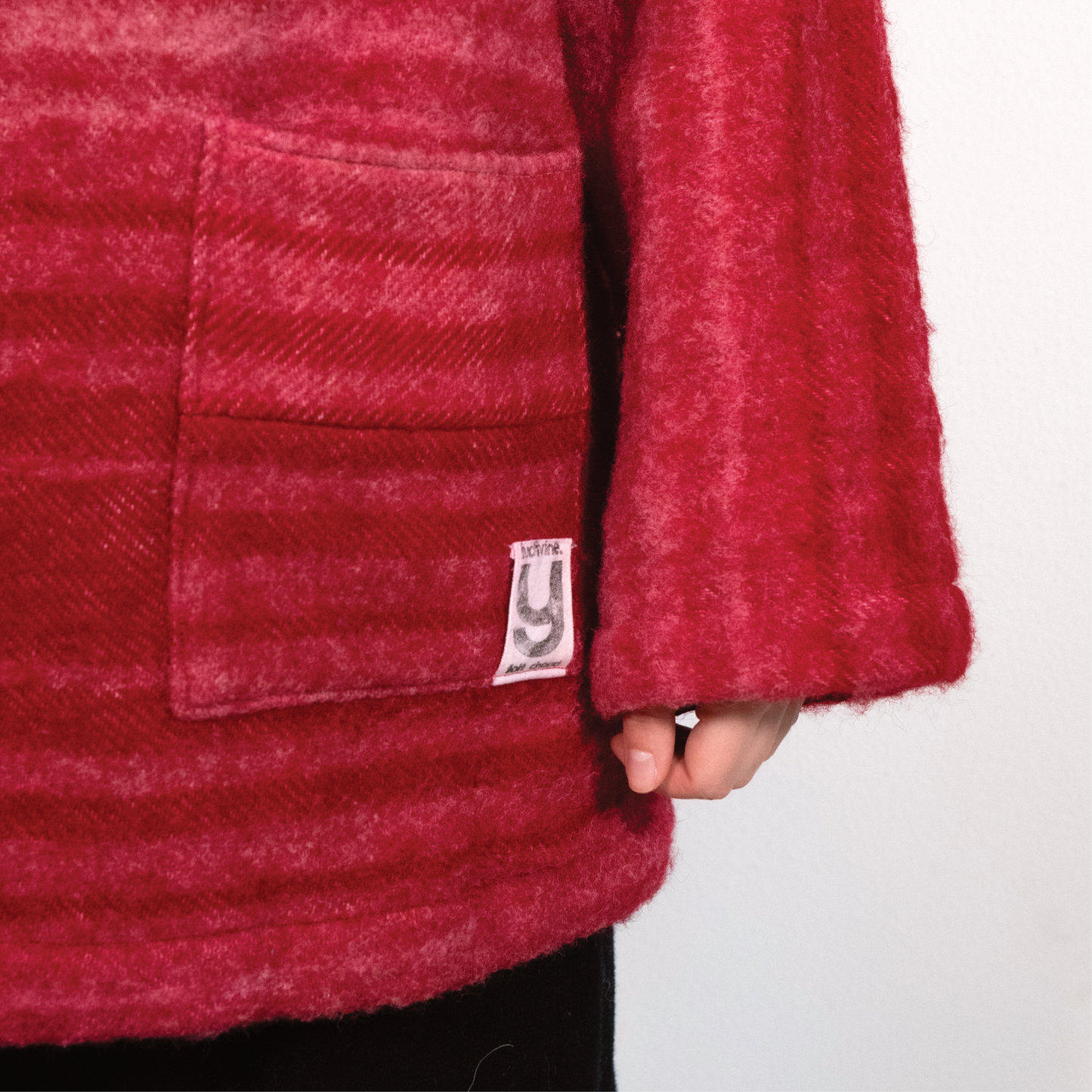 MANTEAU-PULL & ÉCHARPE - RADIS